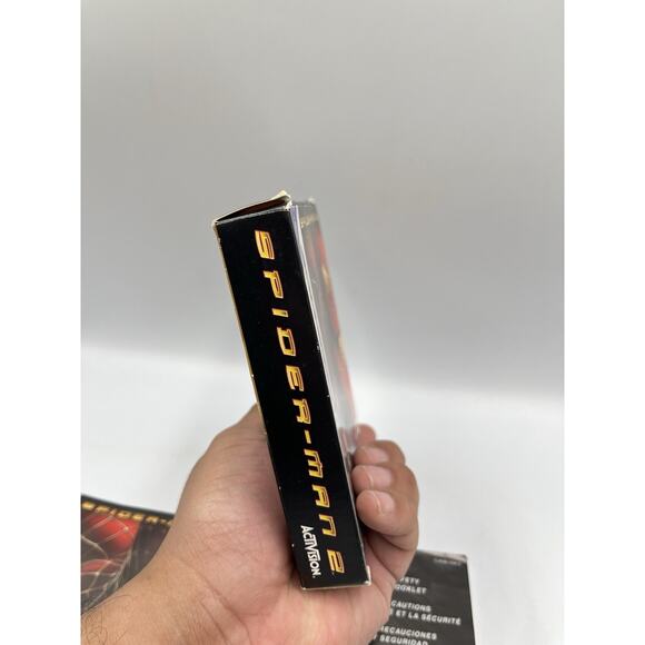 Spider-Man 2 GBA Game Boy Advance Complete CIB Good Condition! NICE! - Picture 10 of 13